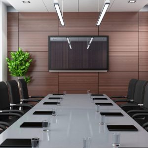 Modern conference room (done in 3d)